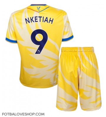 Crystal Palace Eddie Nketiah #9 Dětské Venkovní Dres 2024-25 Krátký Rukáv (+ trenýrky)